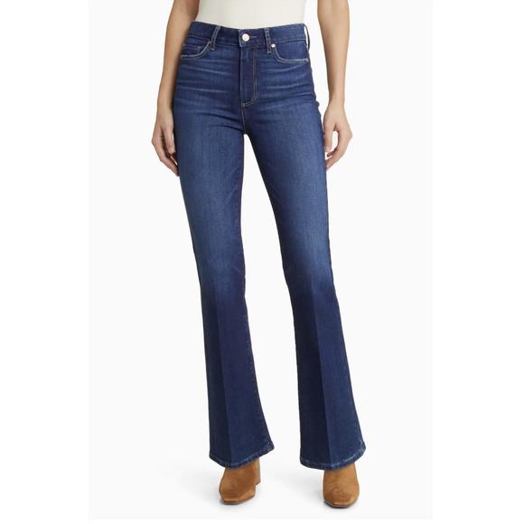 PAIGE Denim - NEW PAIGE laurel canyon high rise bootcut jeans in montreux